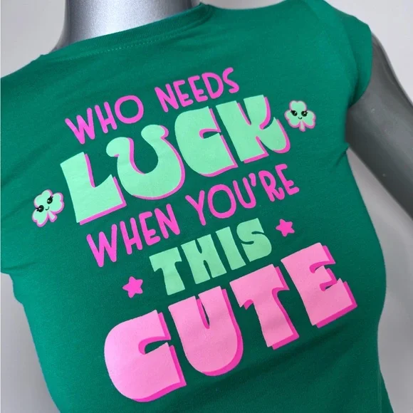 ❌SOLD❌ Y2K Baby Tee - Picture 2 of 3